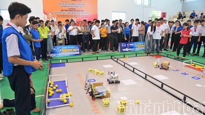 42 đội thi tài tại cuộc thi Sáng tạo Robocon