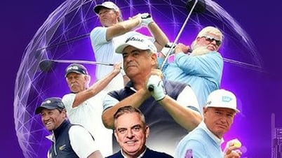 60人以上の世界的ゴルフレジェンドがホーチミン市でエキサイティングな試合に集結