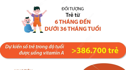 Hà Nội tổ chức hơn 1.600 điểm uống bổ sung Vitamin A đợt 1 năm 2025