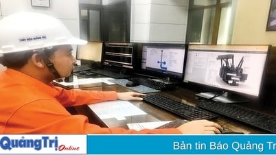 クアンチ水力発電会社 科学技術を応用し、デジタル変革を推進