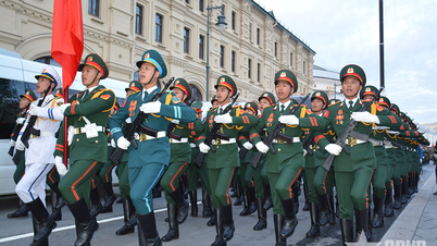 La délégation de l'Armée populaire du Vietnam a participé à la répétition préliminaire du défilé sur la Place Rouge.