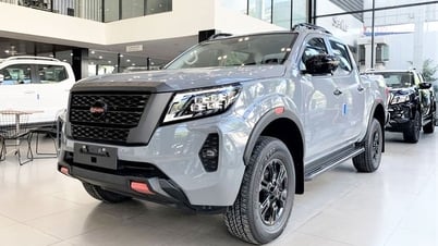 La camioneta Nissan Navara en Vietnam tiene un gran descuento de hasta 90 millones de VND.
