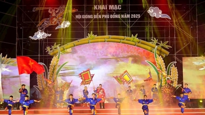 Открытие фестиваля Giong - храм Phu Dong в 2025 году