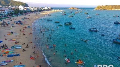 Vacances du 30 avril au 1er mai : le « paradis marin » Quy Nhon-Binh Dinh attire les visiteurs