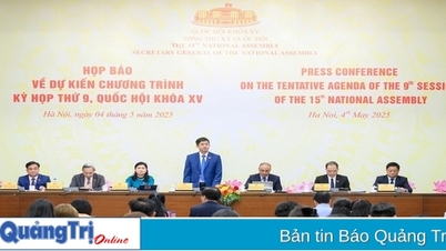 การประชุมสภานิติบัญญัติแห่งชาติครั้งที่ 9 สมัยที่ 15 เปิดอย่างเป็นทางการในช่วงเช้าของวันที่ 5 พฤษภาคม