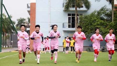 Đội tuyển nữ Việt Nam hội quân