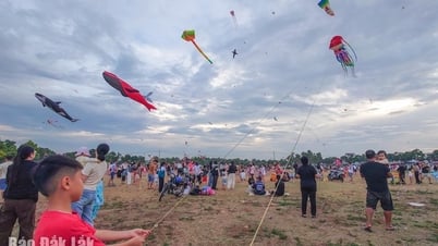 Kite flying connects love