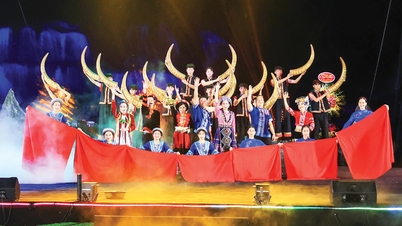 Where the performing arts talents of ethnic minorities shine - Cao Bang Electronic Newspaper