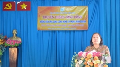 សម្ព័ន្ធនារីខេត្ត Tien Giang ផ្សព្វផ្សាយស្មារតីសហគ្រិនភាពក្នុងយុគសម័យឌីជីថល