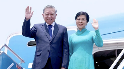 Tổng Bí thư Tô Lâm và Phu nhân lên đường thăm 4 nước bạn bè truyền thống của Việt Nam