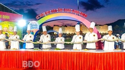 제2회 빈딘성 음식문화축제 - 2025: 무술의 땅 빈딘의 맛을 전파하다