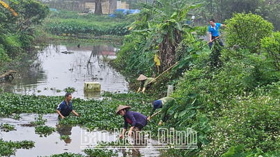 Mitglieder der Giao Thuy Farmers Association beteiligen sich am Aufbau fortschrittlicher, vorbildlicher neuer ländlicher Gebiete