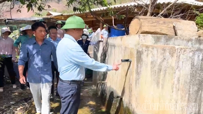 Tuan Giao៖ ៩៦% នៃគ្រួសារជនបទមានទឹកស្អាតប្រើប្រាស់