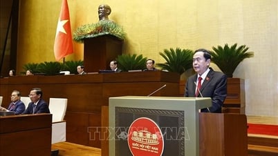 Opening speech of National Assembly Chairman Tran Thanh Man: The 9th session of the National Assembly has special historical significance for the country.