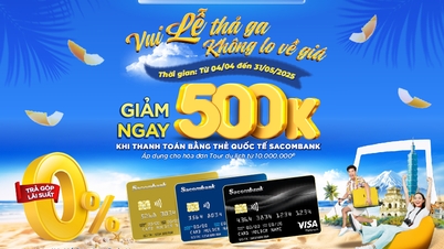 価格を気にせず休暇を楽しもう：VietravelとSacombankから50万VNDの割引をゲット