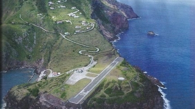 Which country has the most isolated airport in the world?