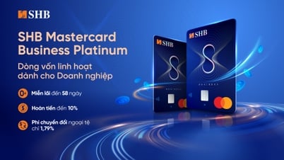 SHB launches corporate credit card - Flexible financial assistant for businesses to break through