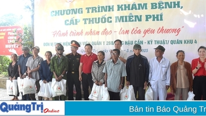 Many practical activities of Humanitarian Month 2025 in Dakrong district
