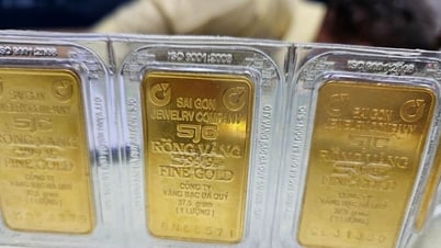 Cuối ngày 6-5, giá vàng miếng SJC lại biến động mạnh