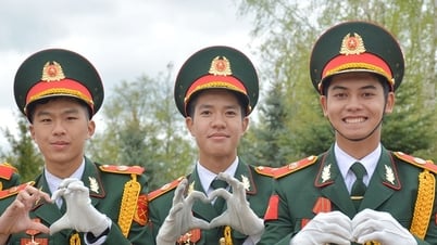 Những hình ảnh 'đốn tim' của đoàn QĐND Việt Nam tham gia duyệt binh tại Nga