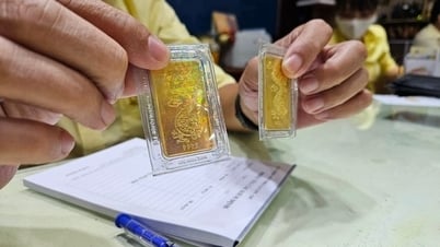 ارتفع سعر سبائك الذهب بمقدار 2 مليون دونج لكل تايل