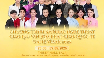 Das internationale buddhistische Kunstprogramm Vesak 2025 findet am Abend des 7. Mai statt