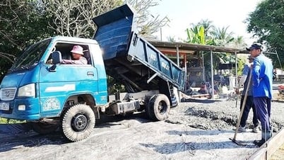 Hỗ trợ bêtông đầu tư đường giao thông nông thôn