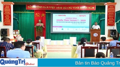 កាសែតសេដ្ឋកិច្ចនិងទីក្រុង - កាសែត Quang Tri រៀបចំកម្មវិធី "សេចក្តីស្រឡាញ់ខែកក្កដា"