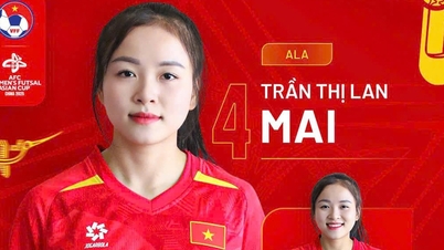 Bóng hồng futsal nữ Việt Nam gây sốt ở giải châu Á