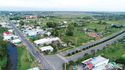 Tiền Giang: Trên đường về đích tỉnh nông thôn mới