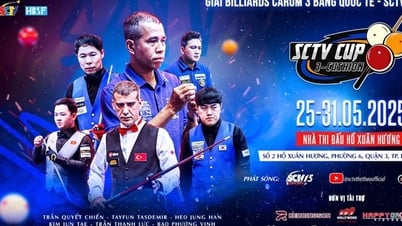 SCTV Cup 2025: Giải Billiards Carom 3 băng quốc tế – 500 triệu đồng chờ nhà vô địch