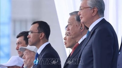 Tổng Bí thư Tô Lâm tham dự Lễ duyệt binh kỷ niệm 80 năm Ngày Chiến thắng phát xít tại Kazakhstan