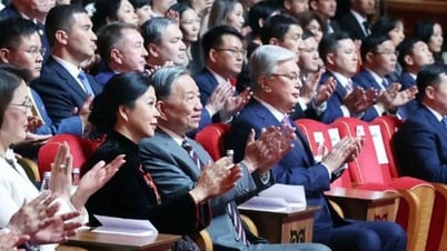 Tổng Bí thư Tô Lâm dự hòa nhạc có ‘giọng hát ngoài hành tinh’ Dimash Qudaibergen ở Kazakhstan