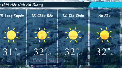 Wettervorhersage für die Provinz An Giang am 7. Mai 2025