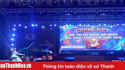 Ấn tượng Hội thi “Tài năng âm nhạc học sinh, sinh viên năm 2025”
