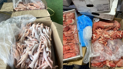 Đà Lạt: Thu giữ hơn 2,5 tấn thực phẩm đông lạnh không rõ nguồn gốc