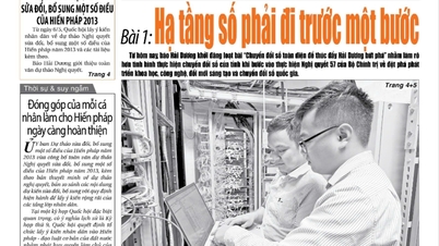 Xem gì trên báo Hải Dương ngày 7/5?