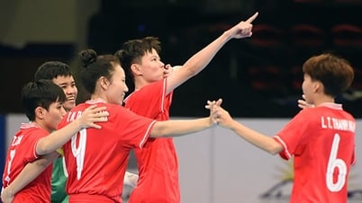 Xem tuyển futsal nữ Việt Nam chinh phục vé World Cup