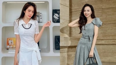 Đọ gu thời trang của 2 bà xã đạo diễn nổi tiếng Minh Hà và Đinh Ngọc Diệp