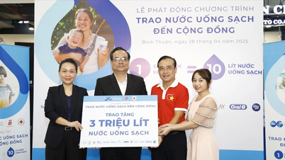P&G Vietnam and Saigon Co.op donate 3 million liters of clean drinking water to the community
