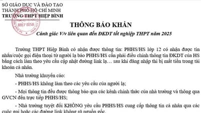 Cảnh báo khẩn về chiêu thức lừa đảo mới liên quan thi tốt nghiệp THPT