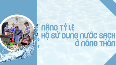 Nâng tỷ lệ hộ sử dụng nước sạch ở nông thôn