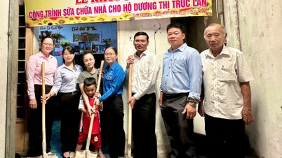 Chi hội Doanh nhân trẻ TP.Thuận An khởi công sửa chữa nhà dột nát