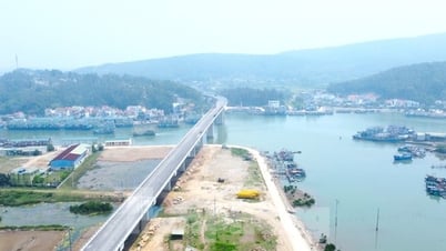How is the trillion-dollar coastal route through Nghe An?