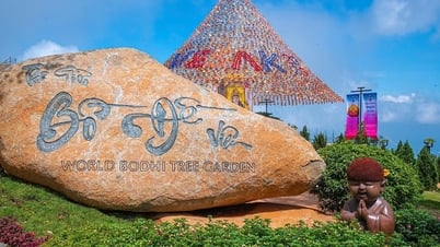 Ngắm không gian trang hoàng tại núi Bà Đen trước thềm đại lễ Vesak 2025 ngày 8/5/2025