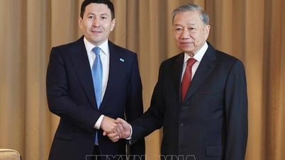 Tổng Bí thư Tô Lâm tiếp lãnh đạo một số doanh nghiệp lớn của Kazakhstan