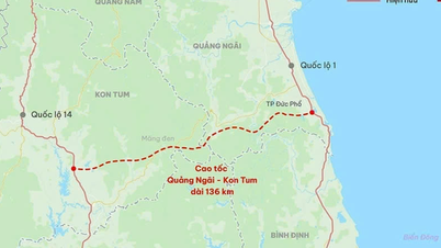 Đề xuất phương án xây cao tốc Quảng Ngãi-Kon Tum