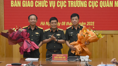Bàn giao chức vụ Cục trưởng Cục Quân nhu, Tổng cục Hậu cần - Kỹ thuật