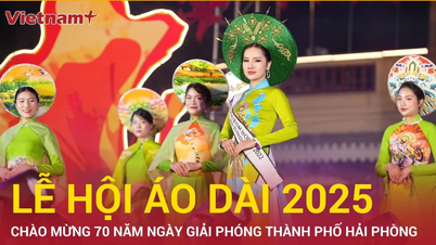 Hải Phòng rực rỡ trong Lễ hội Áo dài 2025 với chủ đề “Tự hào miền di sản”