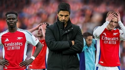 HLV Arteta phát biểu sốc sau trận thua của Arsenal